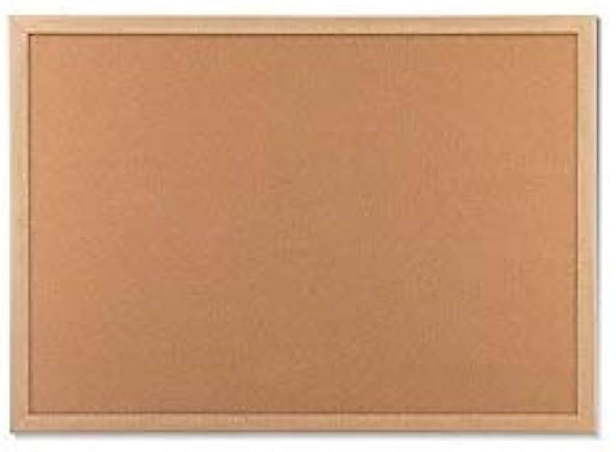 U Brands Cork Bulletin Board, 17 x 23 Inches, Light Birch Wood Frame (265U00-01) | Amazon (US)