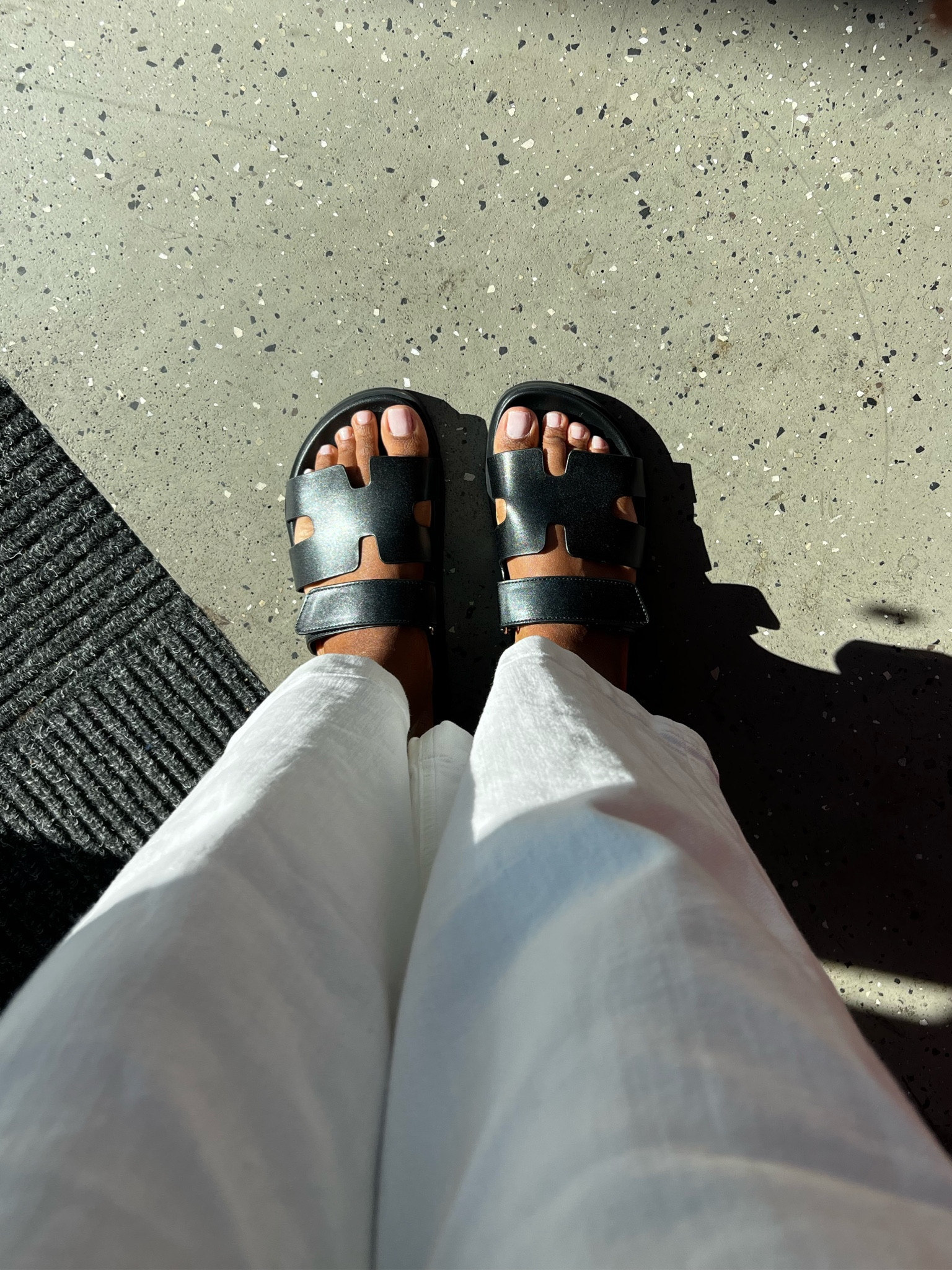 The most comfiest luxury sandal I own. Definitely worth the price!! #hermes #Chypre #sandal #summerfinds 

#LTKstyletip #LTKshoecrush #LTKSeasonal