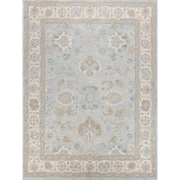 Marietta Oushak Hand-Tufted New Zealand Wool On Canvas Area Rug | Perigold
