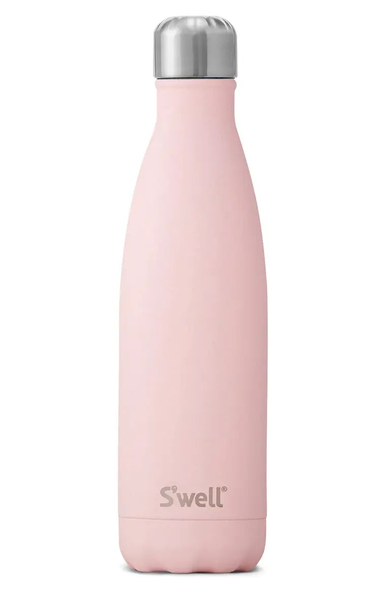 Stone Collection Pink Topaz 17-Ounce Insulated Stainless Steel Water Bottle | Nordstrom