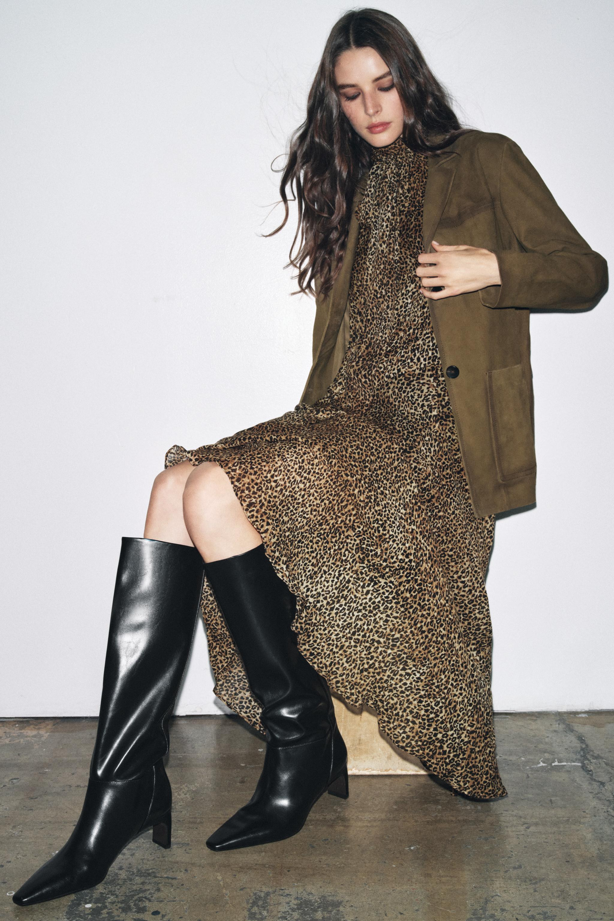 WIDE HEEL BOOTS | Zara US