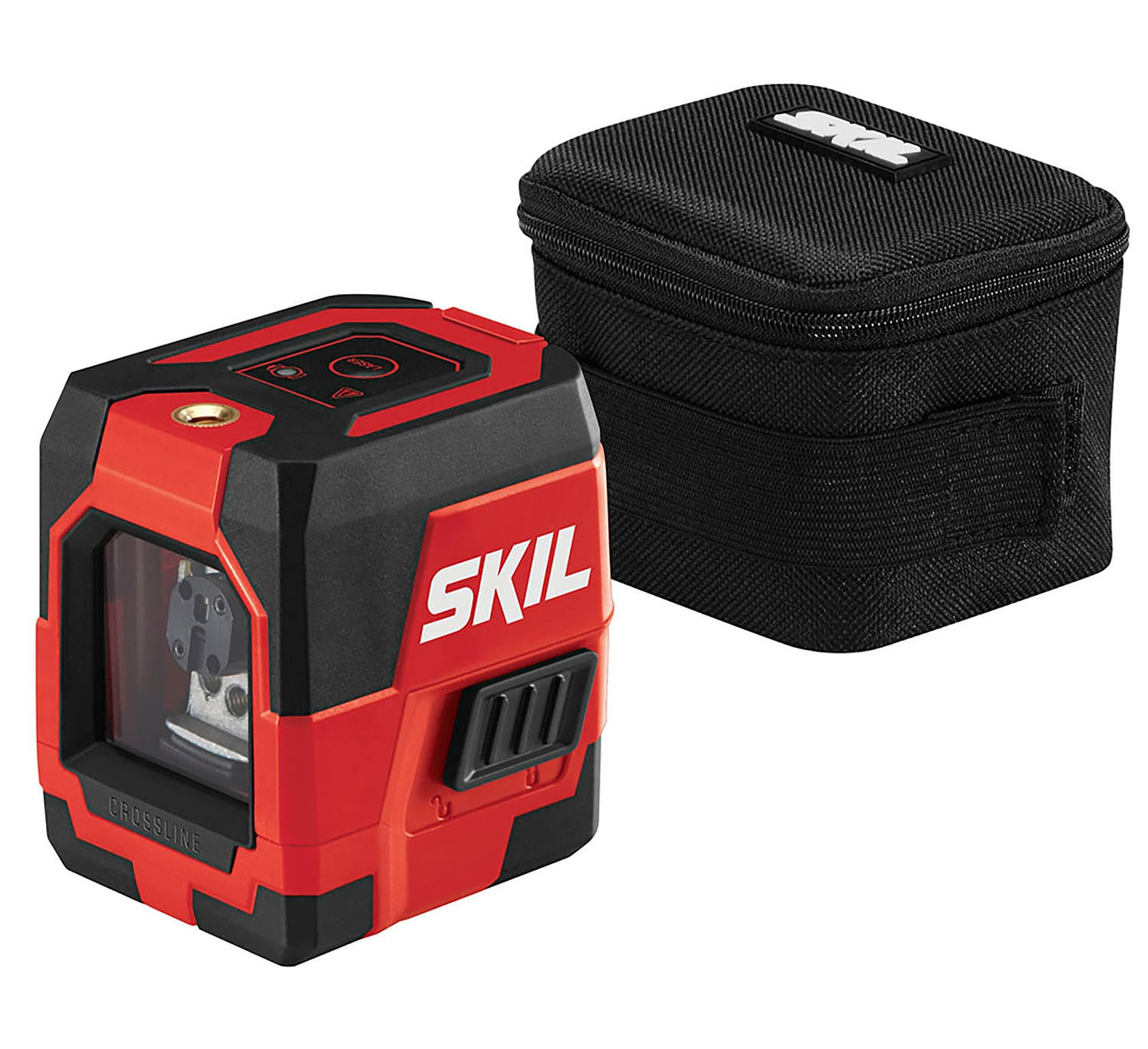 SKIL 50-ft Red Self-Leveling Cross-line Laser Level Kit one_size | LL932301 | Lowe's