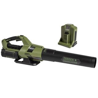 Green Machine 62V Cordless Axial Blower Variable Speed Brushless Motor, 123 MPH Max air speed, 65... | The Home Depot