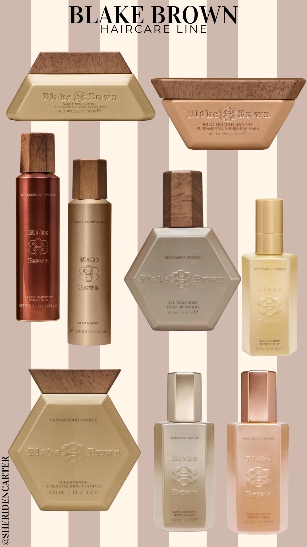 YALL I have fallen in love with this hair care line #BlakeBrown !!!!! From their deep conditioning masks to the best idea ever: a perfume for your hair!!!! 

#LTKselfcare #LTKBeauty #LTKgrwm