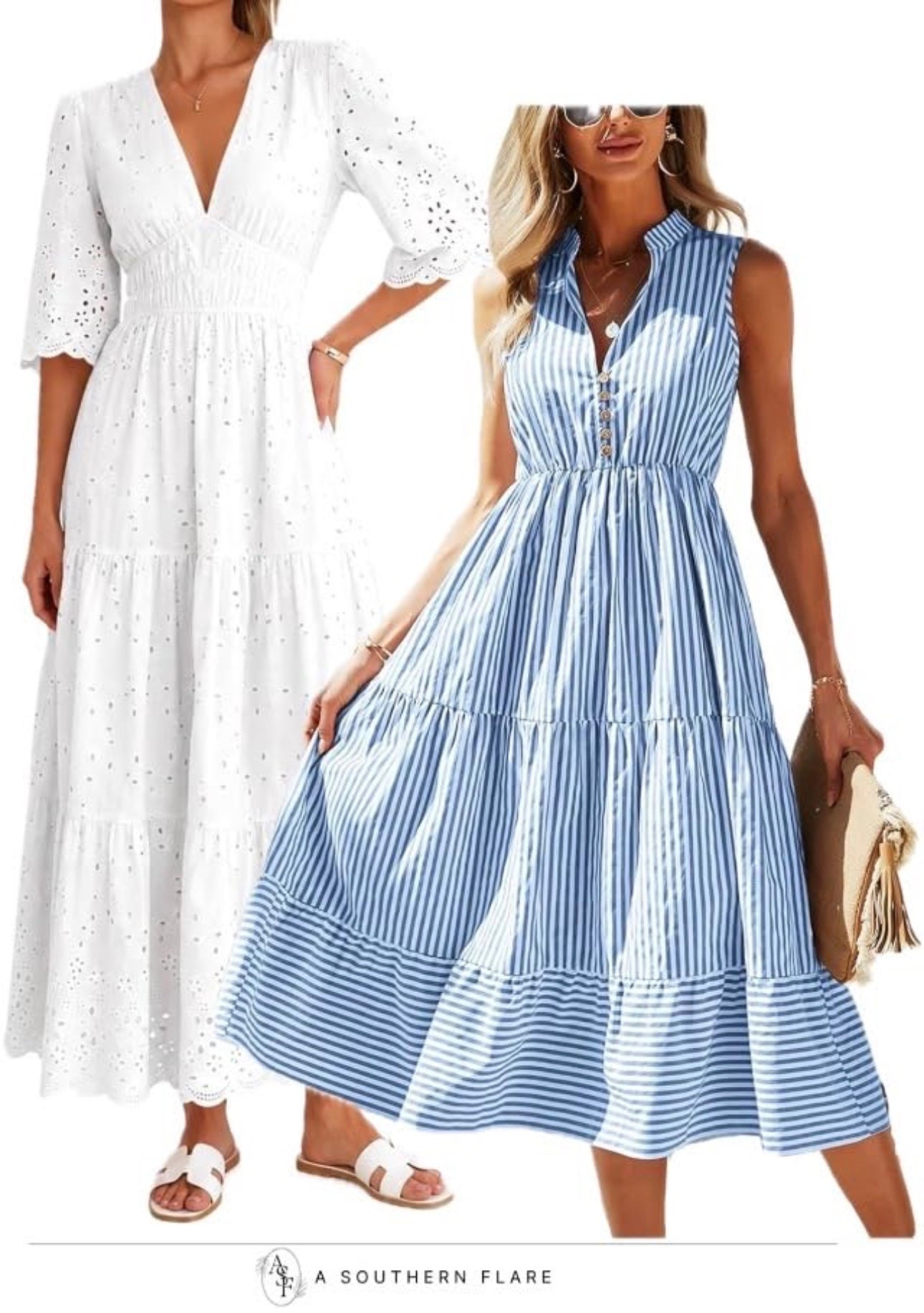 stunning dresses for your next summer event. Perfect for beach vacations and casual outings! #SummerDresses #ASouthernFlare