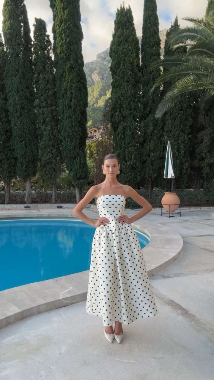 Dress, Earrings, Leather Mules, NET-A-PORTER, Farfetch 

 #LTKuk #LTKspring