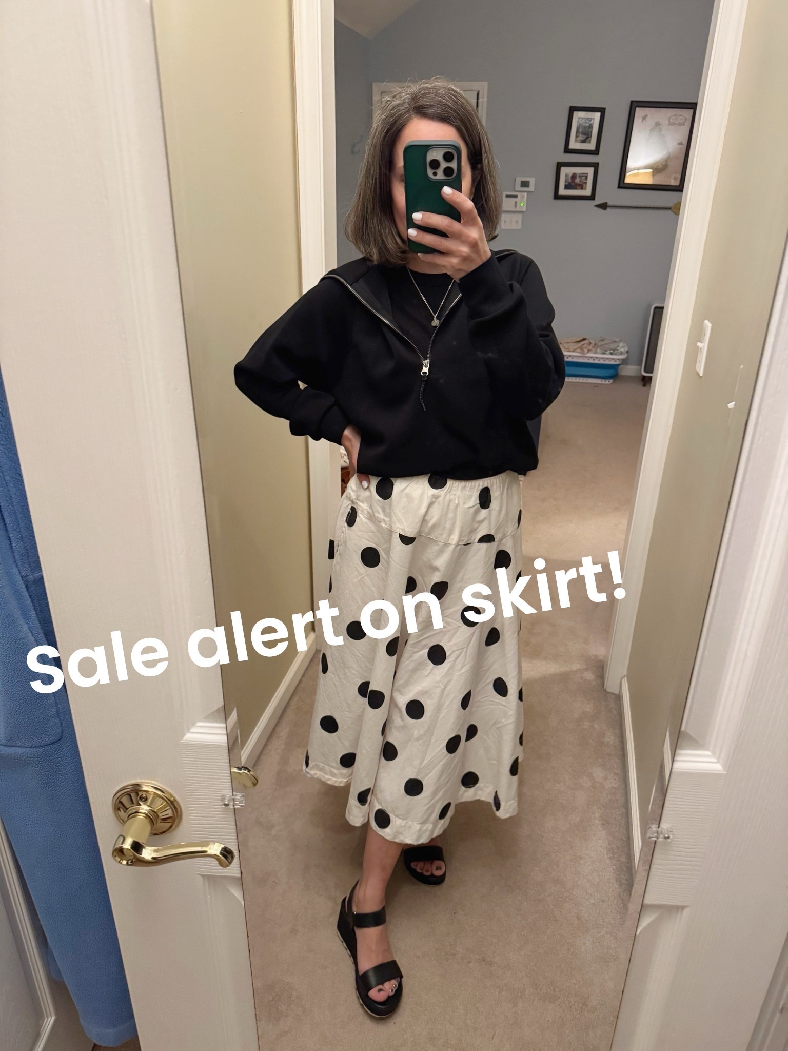 My Free People skirt is now on Nordstrom Rack! 
My sweatshirt is Spanx and sandals are Sorel.

#LTKSeasonal #LTKOver40 #LTKSaleAlert