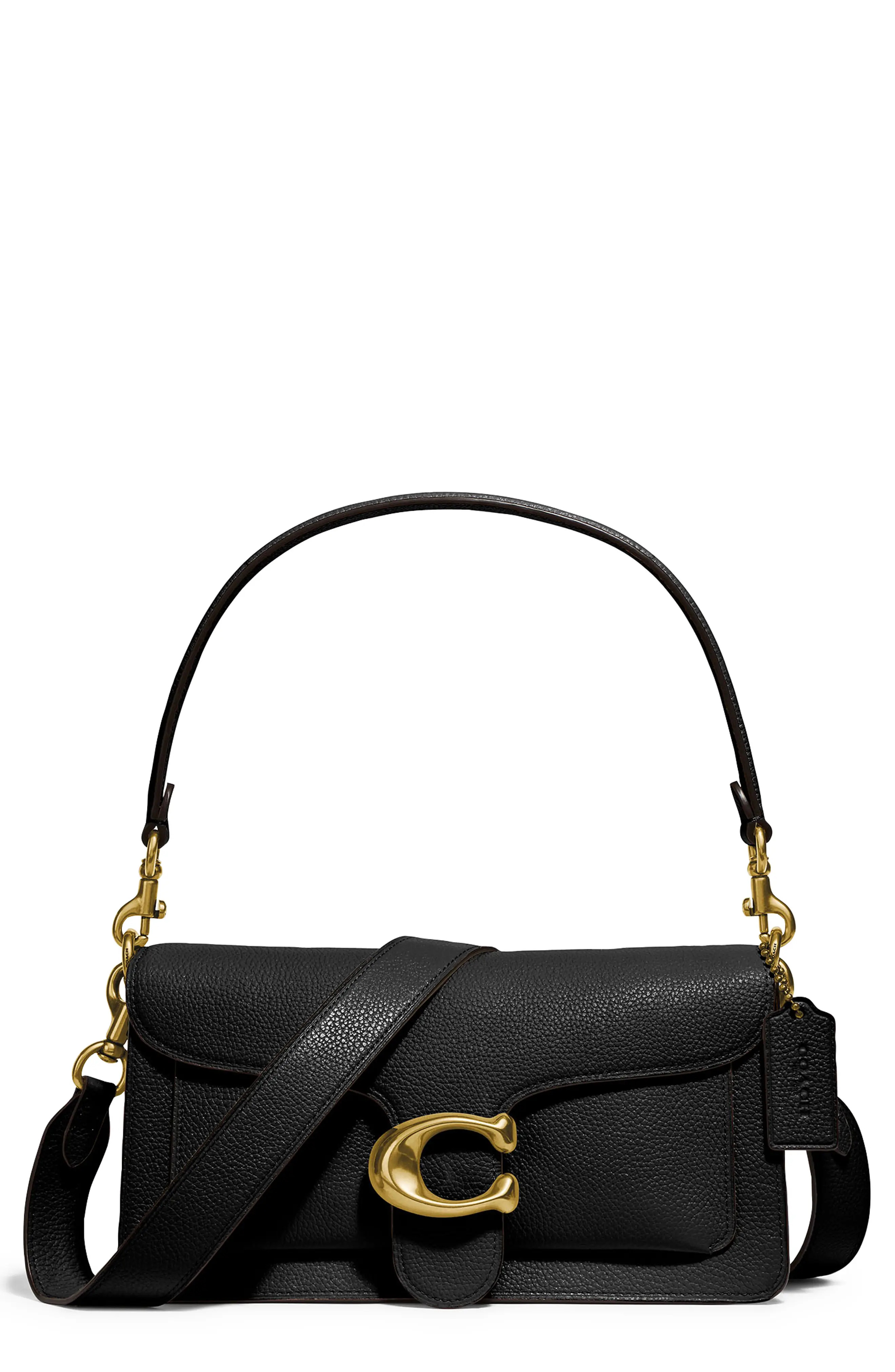 Coach Tabby 26 Leather Crossbody Bag - Black | Nordstrom