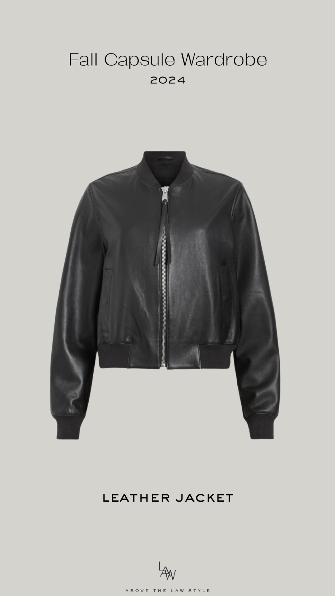 Fall Capsule: Leather Jacket

#LTKFindsUnder100 #LTKStyleTip #LTKFindsUnder50