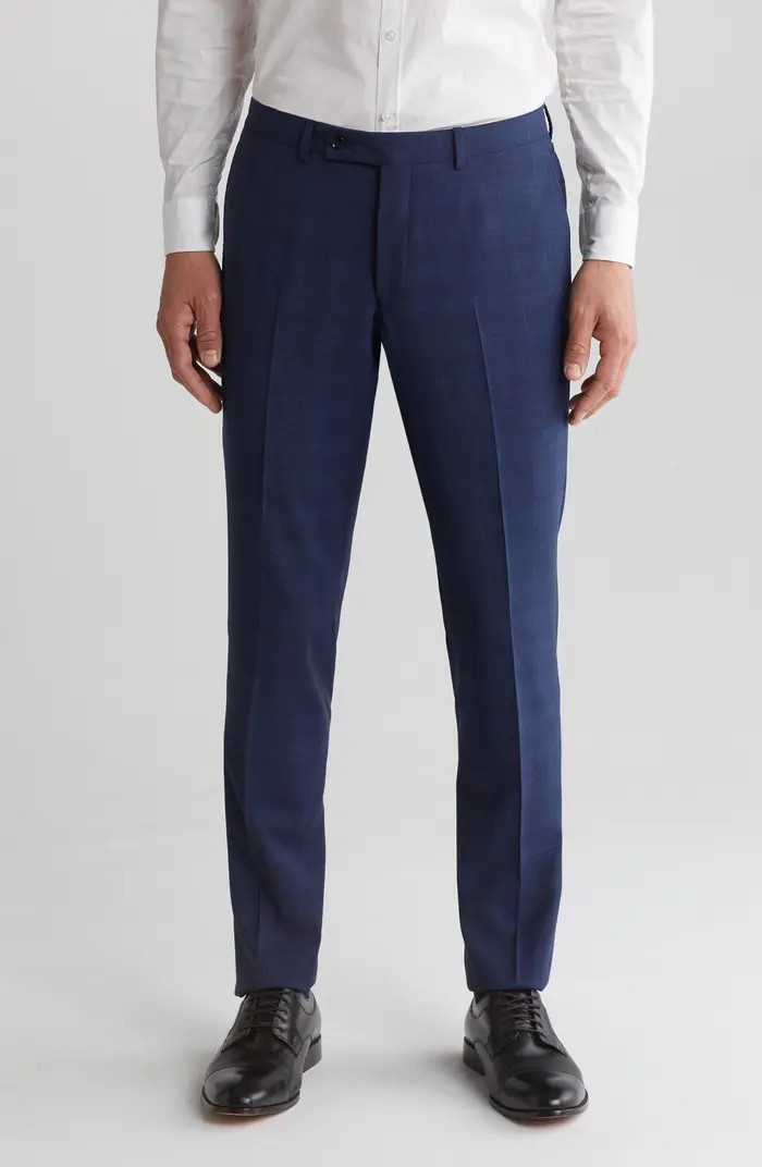 Jay Slim Fit Plaid Wool Suit | Nordstrom