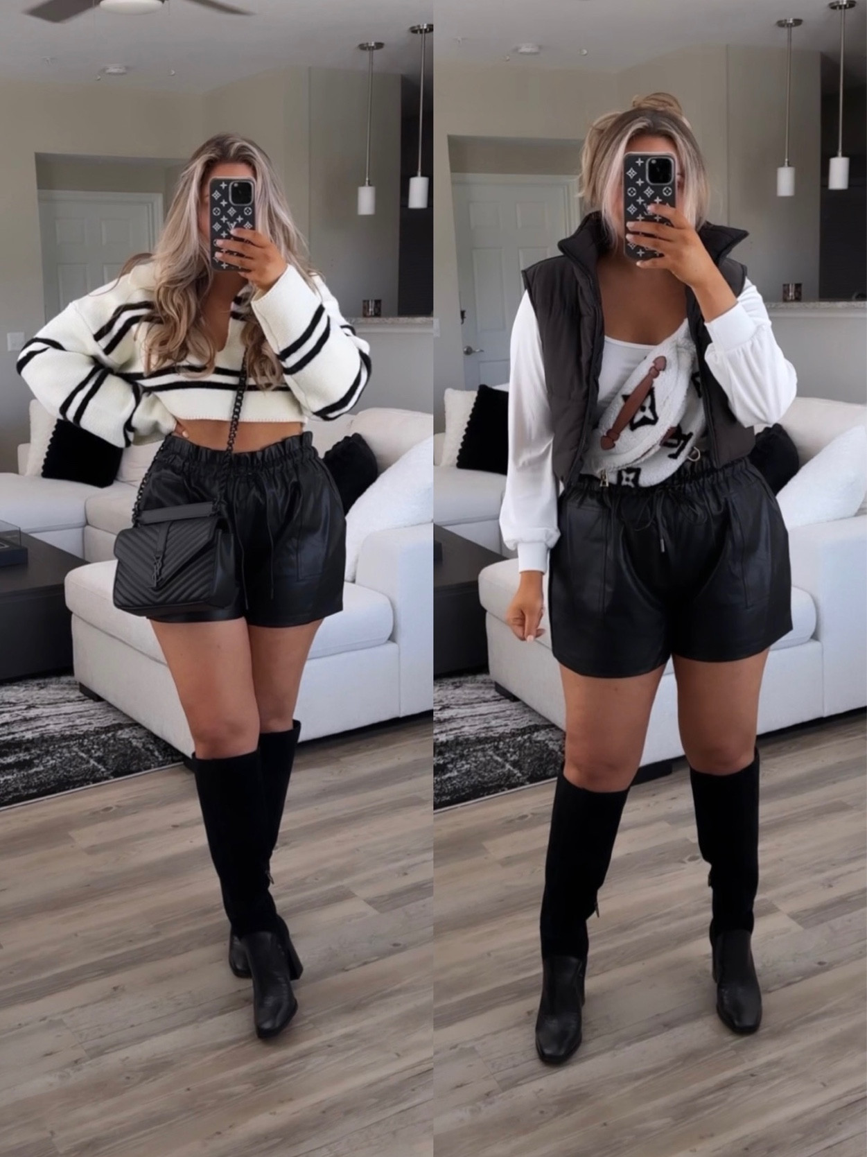 Midsize fall outfit inspo 
Amazon Fall outfit 
Wearing a XL in shorts 

#falloutfit 

#LTKstyletip #LTKmidsize