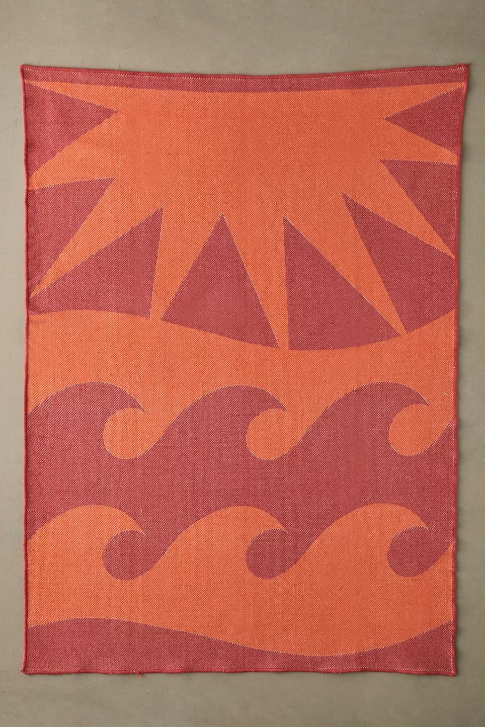 Sun And Waves Recycled Indoor/Outdoor Rug | Urban Outfitters (US and RoW)