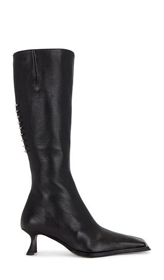 Miista Blanca Tall Boot in Black. - size 40 | Revolve Clothing (Global)