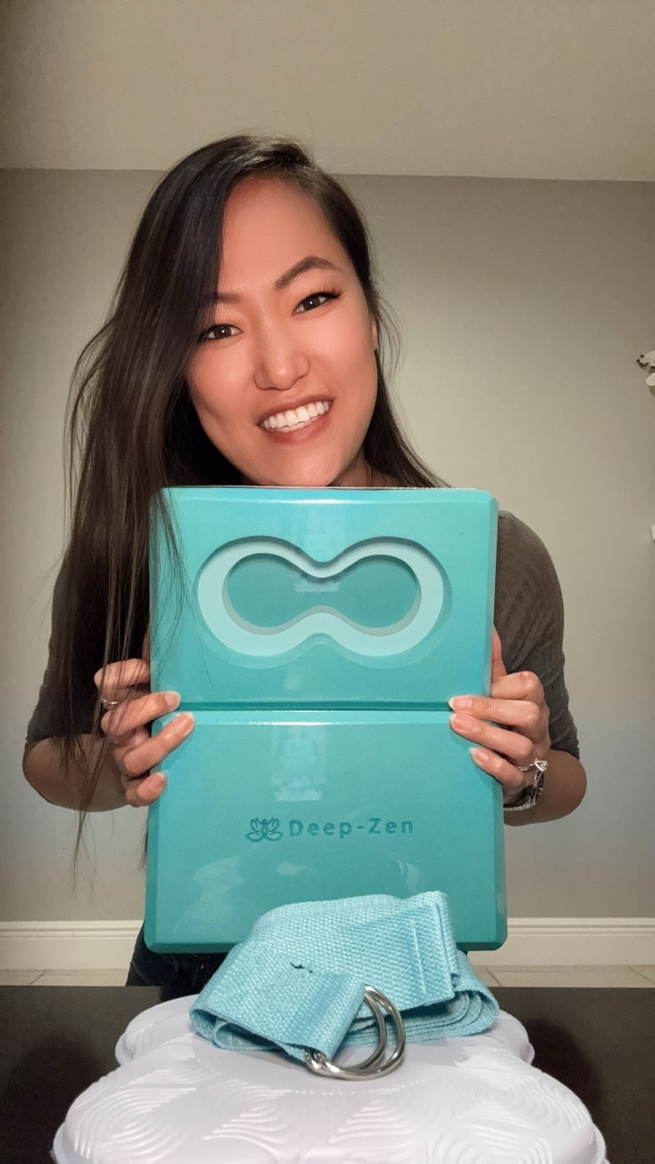 I’ve been looking to add yoga blocks to my workout stash and I came across this set from Deep Zen. I loved the look and the fact that it’s a complete set, so I’m excited to finally start incorporating them into my stretches and workouts.

#LTKfitnessgoals #LTKHome #LTKdayinmylife