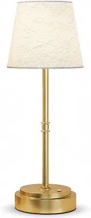 Rechargeable Cordless Table Lamp, Nightstand to End Table,Gold,1 Pack | Amazon (US)