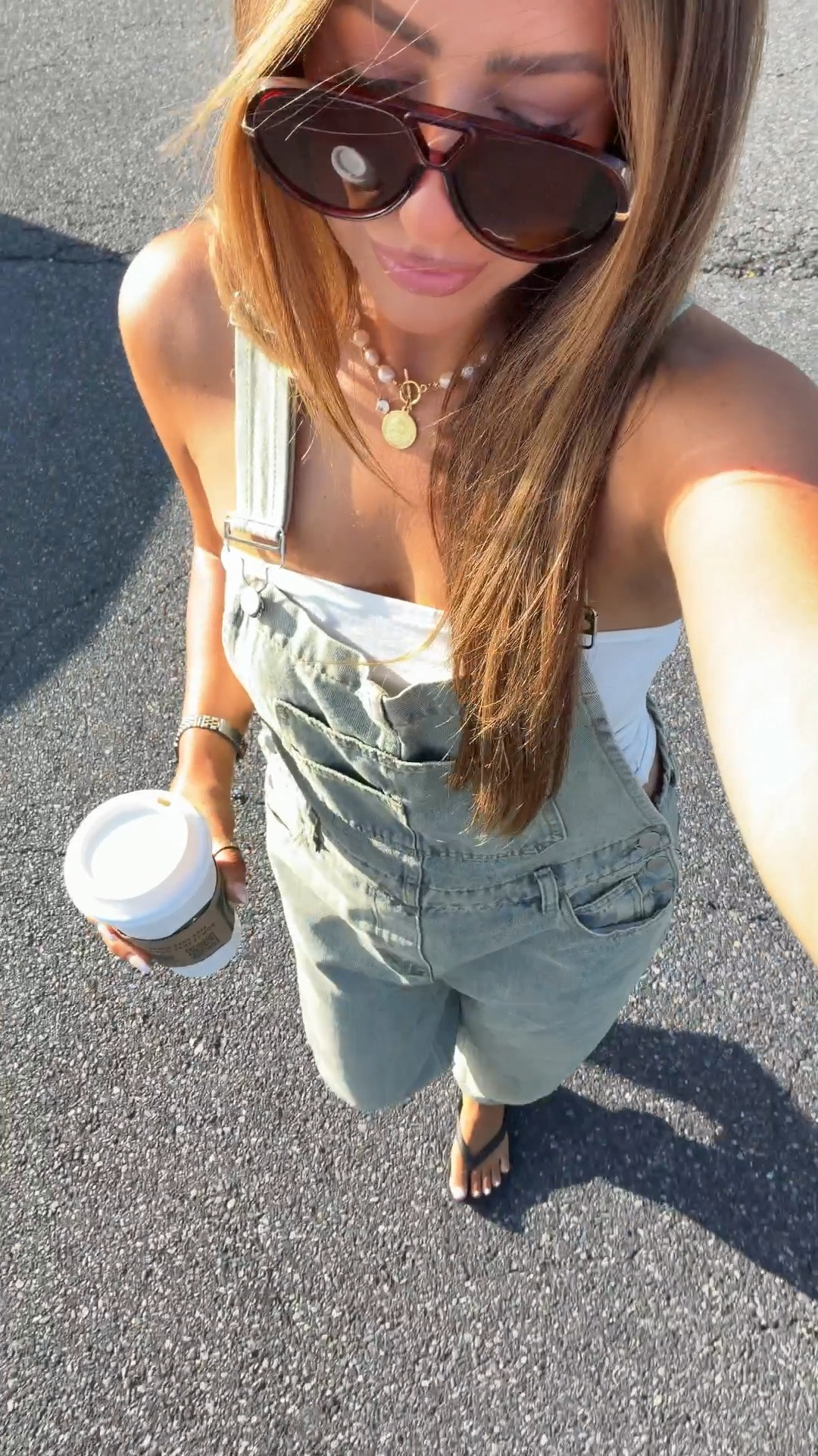 Easy overalls outfit. Summer outfit idea. Women’s outfit. Casual outfit. Sports mom outfit

#LTKOver40 #LTKSeasonal #LTKootd