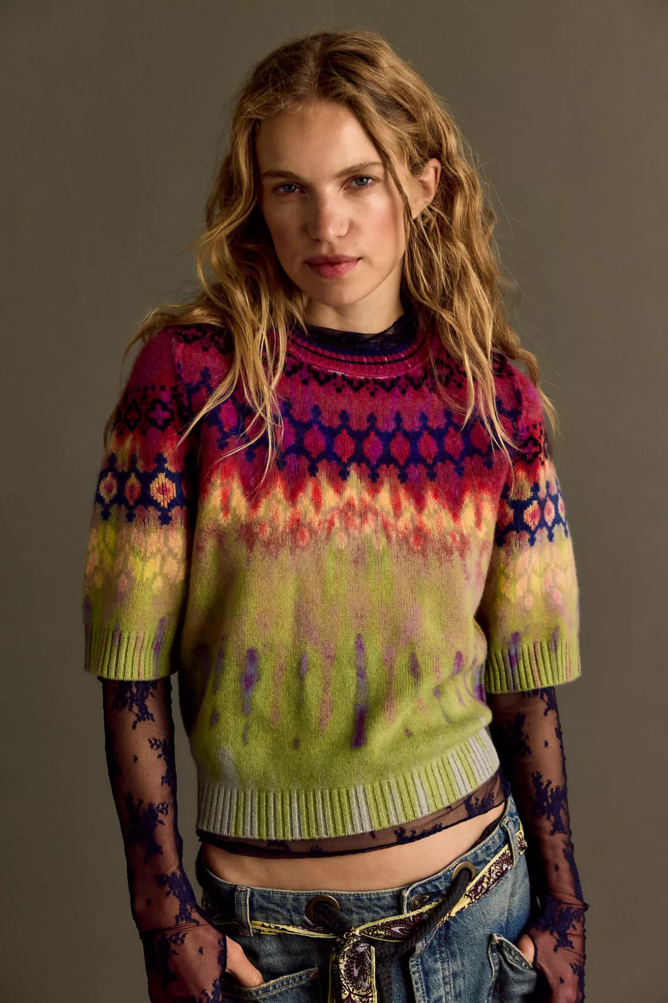 Twilight Cashmere Tee | Free People (Global - UK&FR Excluded)