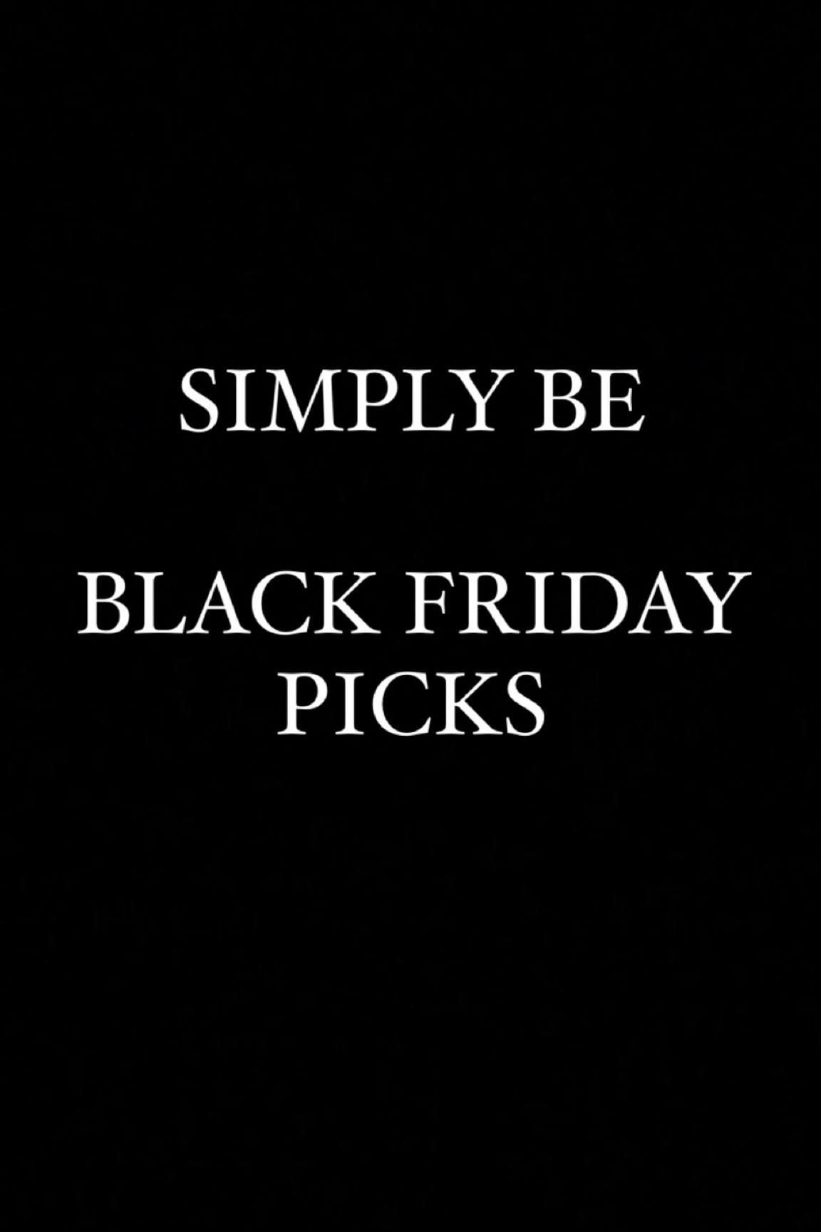 Simply Be a brand I ADORE. Here are my fave picks for Black Friday 🪩

#LTKsalealert #LTKfindsunder100 #LTKCyberSaleUK