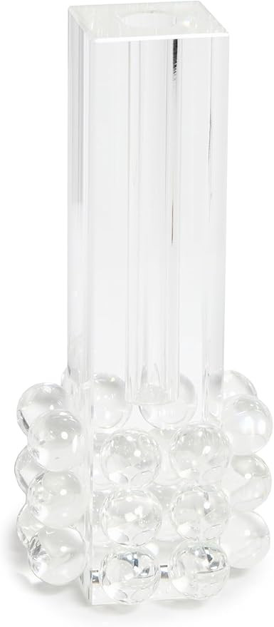 Women's Crystal Glass Bubble Bud Vase | Amazon (US)