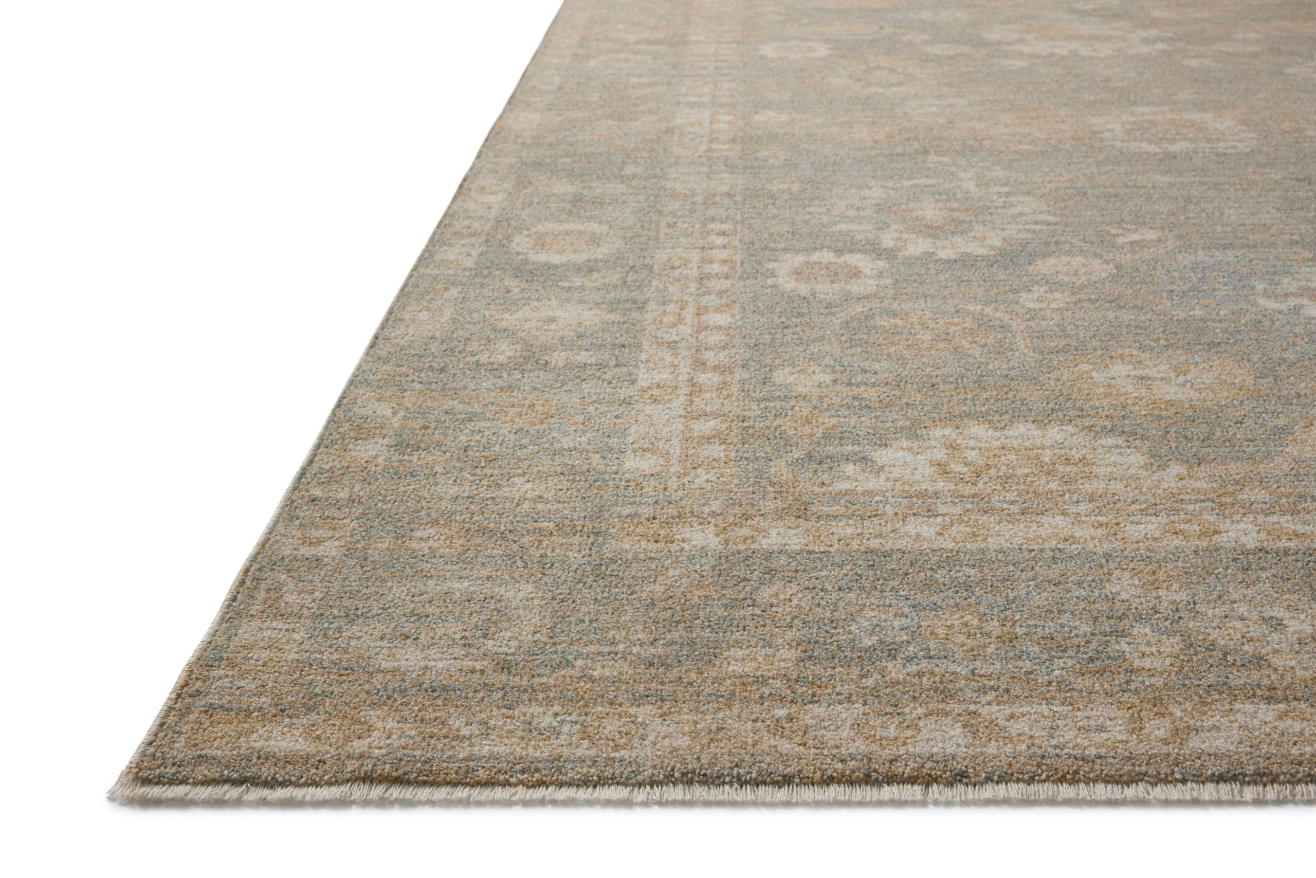 Loloi Chris Loves Julia Louisa Collection LOI-04 Lagoon/Ivory 7'-10" x 10', .38" Pile Height, Area Rug | Amazon (US)