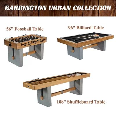 Urban 8' Pool Table with Accessories | Wayfair North America