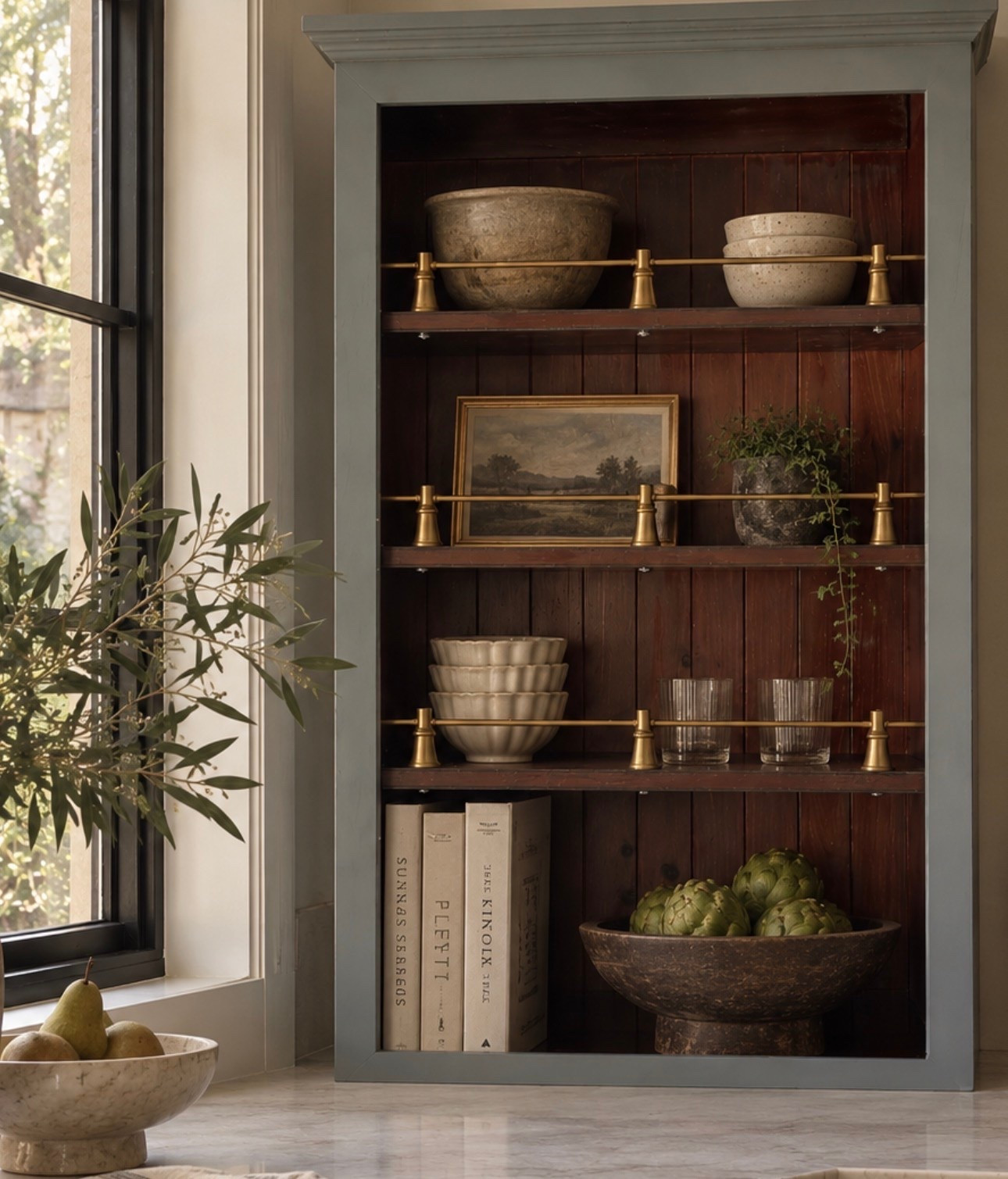 This wall shelf with railings is perfect for on the counter or hung on the wall

#LTKSaleAlert #LTKHome #LTKSeasonal