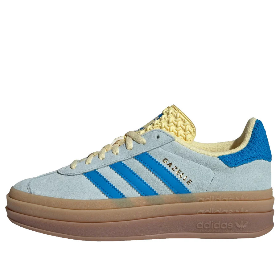(WMNS) adidas Gazelle Bold 'Almost Blue Yellow' | KICKS CREW