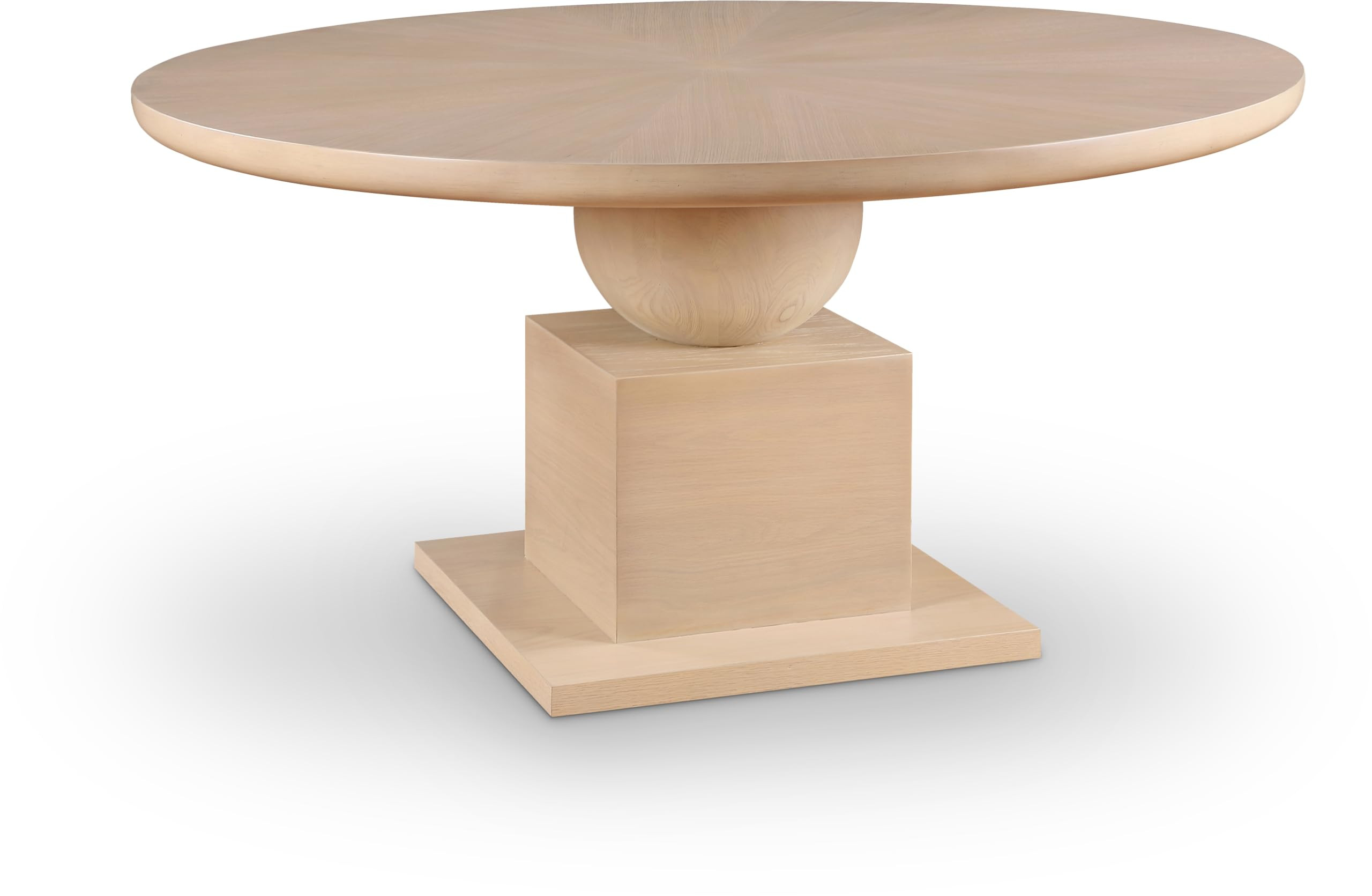 Meridian Furniture 944Natural-T Rishal Collection Mid-Century Modern Dining Table with Rich Natur... | Amazon (US)
