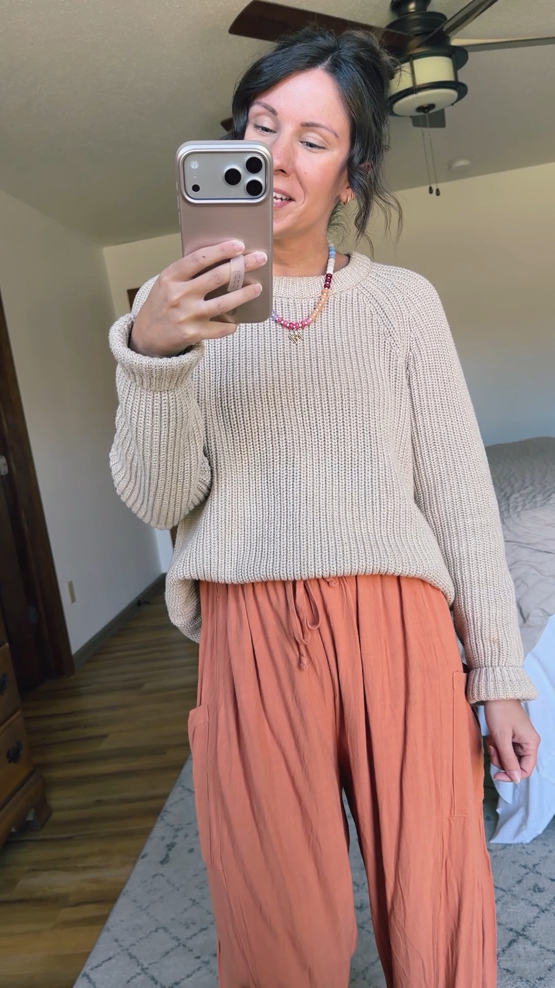 small in my cotton sweater, xs in my linen blend pants and 36 in my Birkenstock sandals. My initial rainbow beaded necklace is selling out so also linked similar! 



#LTKootd #LTKgrwm #LTKPetite