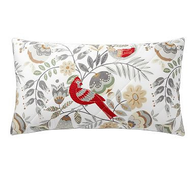 Jolly Bird Reversible Percale Comforter & Shams | Pottery Barn (US)