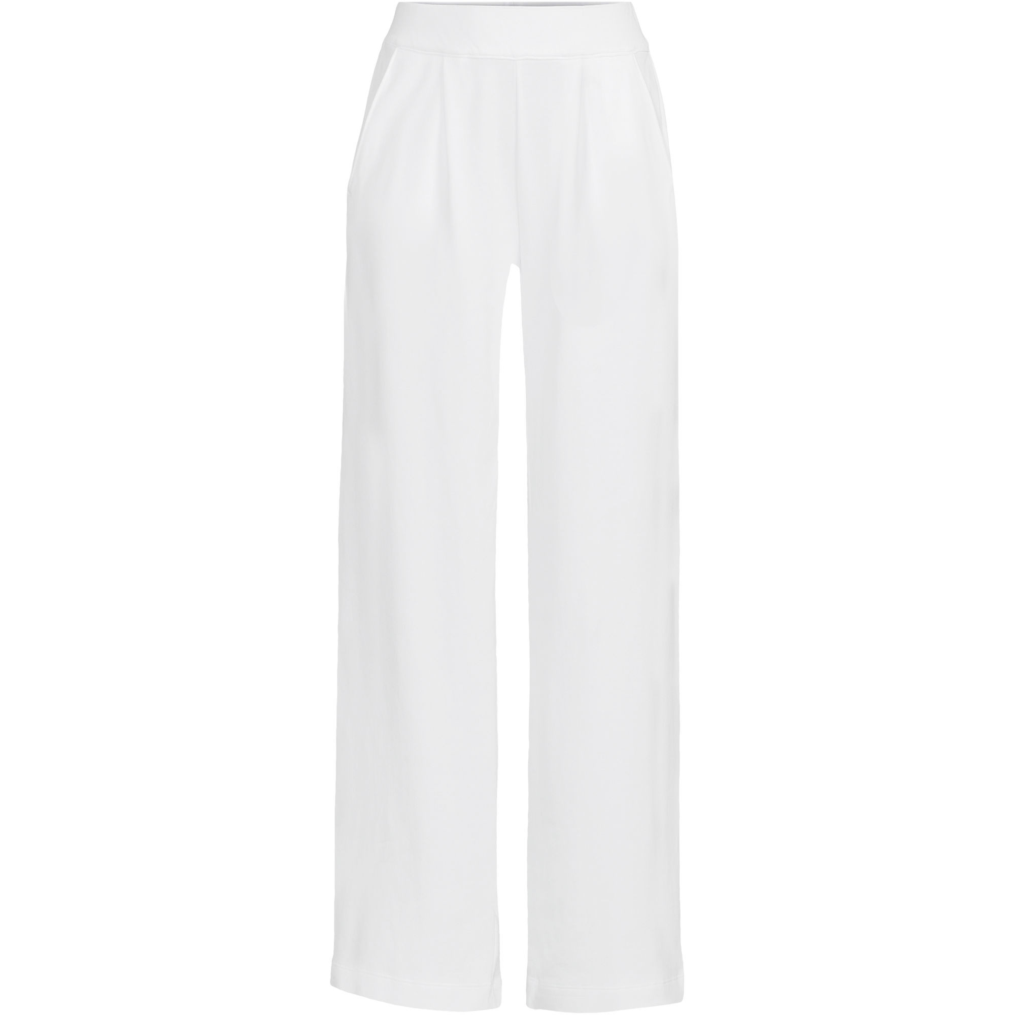 Women's Sport Knit High Rise Pleated Wide Leg Pants | Lands' End (US)