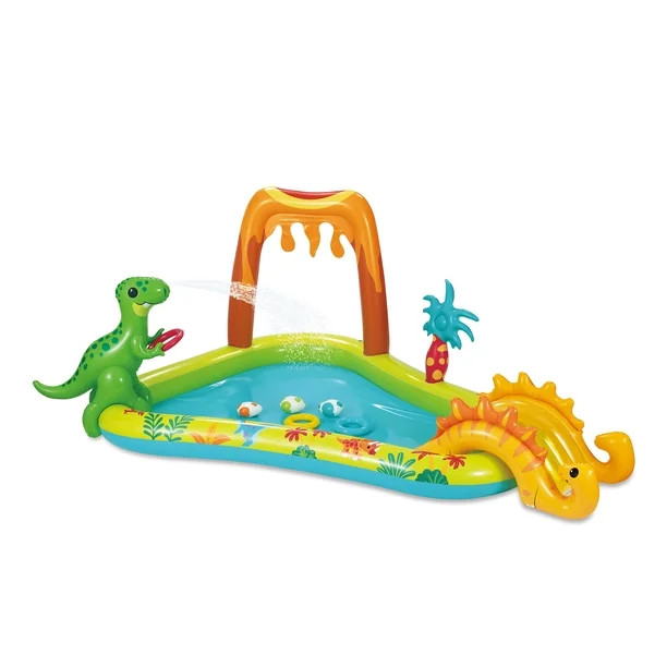 Play Day Inflatable Dino Play Center, Ages 2 and Up, Unisex | Walmart (US)