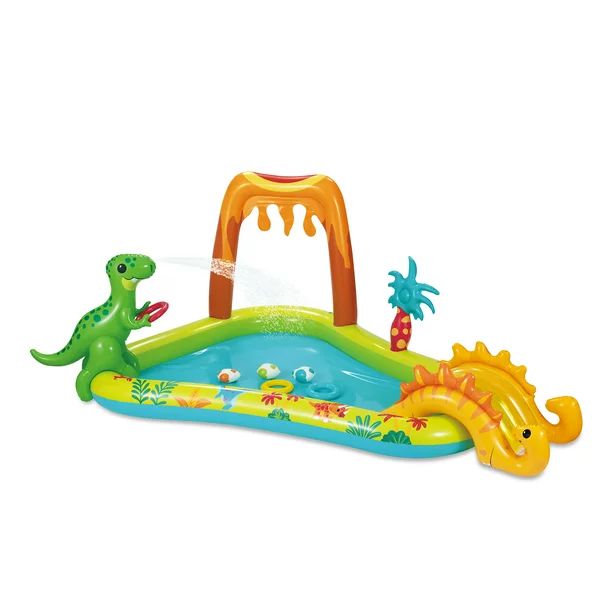 Play Day Inflatable Dino Play Center, Ages 2 and Up, Unisex | Walmart (US)