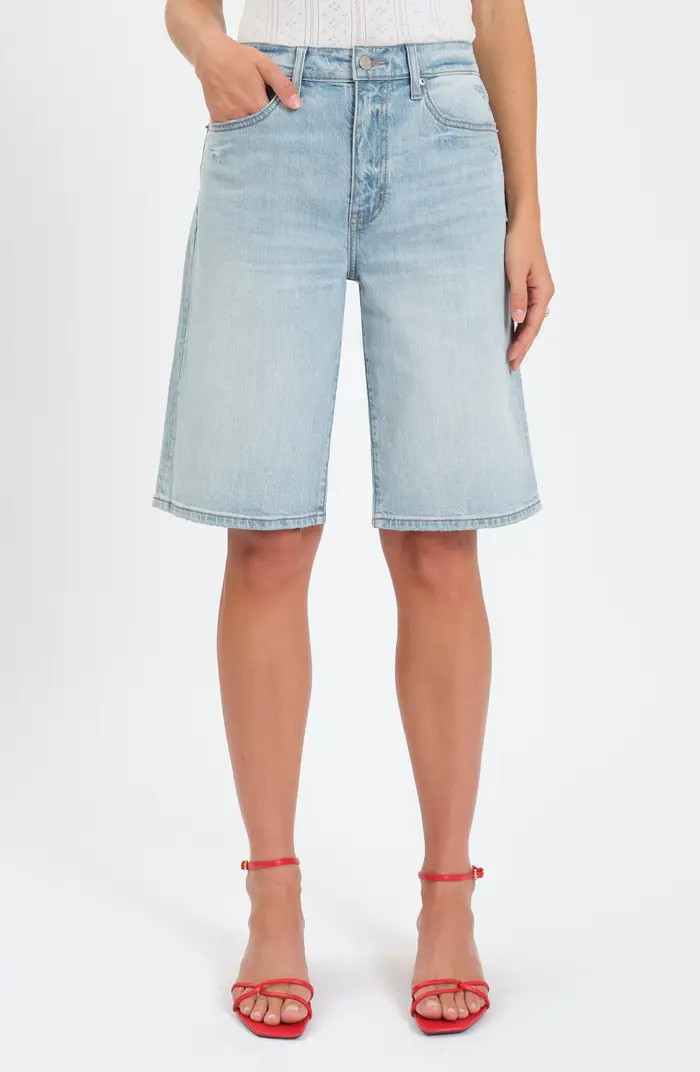 Cruiser Distressed Denim Bermuda Shorts | Nordstrom