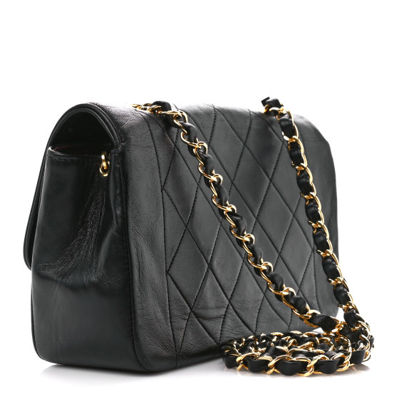 Lambskin Quilted Small Single Flap Black | FASHIONPHILE (US)