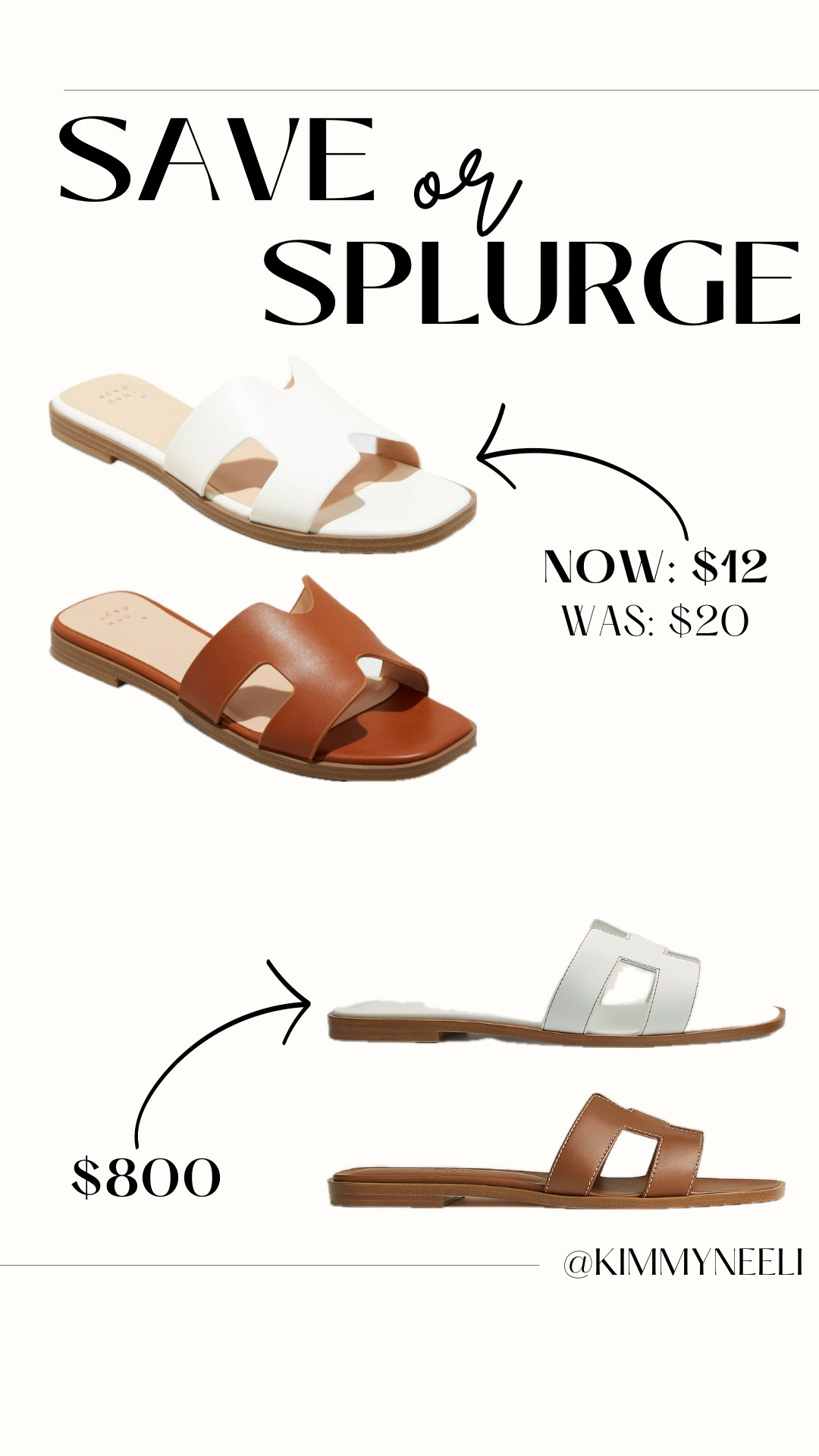 Save or Splurge — get these look alike Hermes sandals for only $12!!!😍

Spring fashion, sandals, resort wear, look for less, dupe, save vs splurge, target fashion, target style


#LTKShoeCrush #LTKSaleAlert #LTKFindsUnder50
