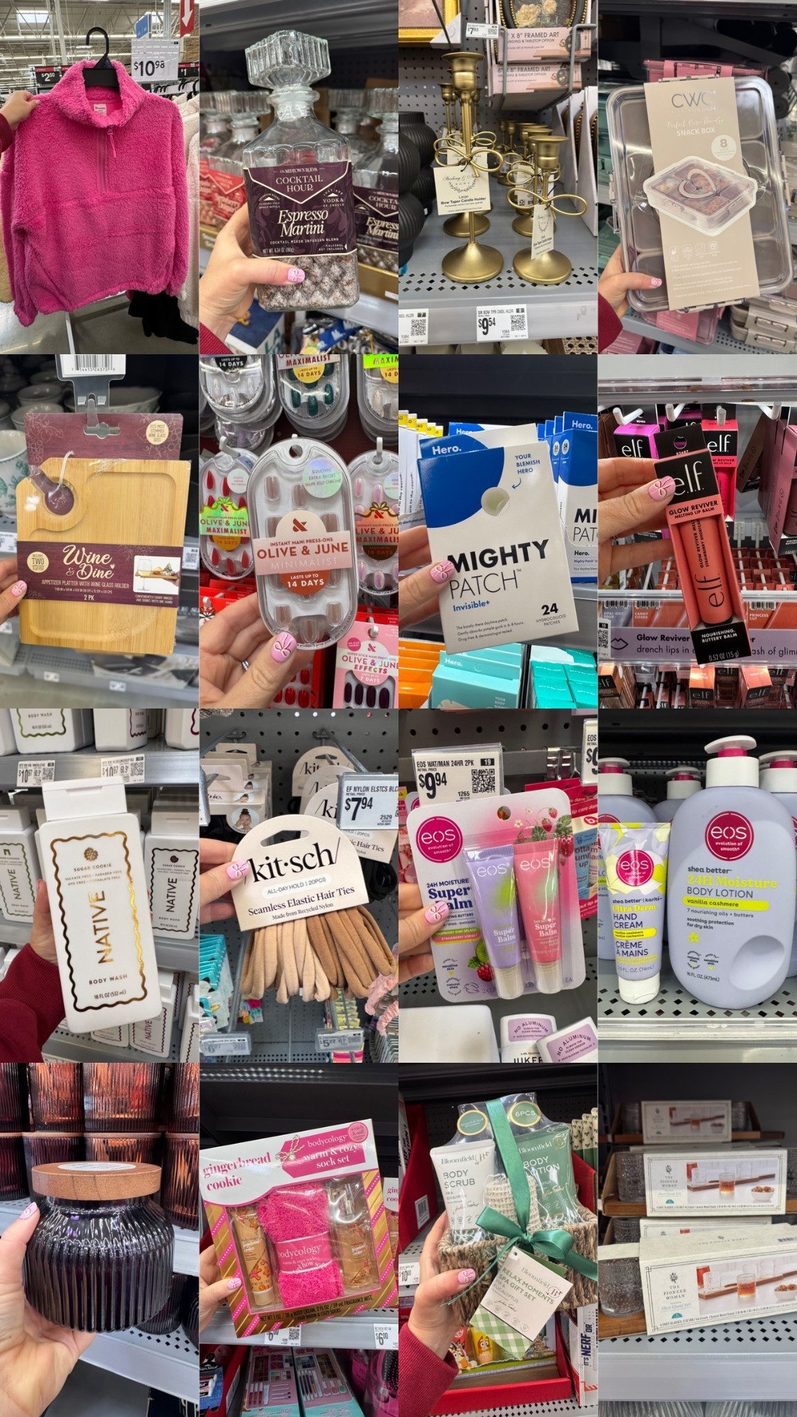 Last minute gift ideas or stocking stuffers for her all $10 or under!! Add these to your next grocery pick up or delivery order! 

#LTKSeasonal #LTKBeauty #LTKGiftGuide