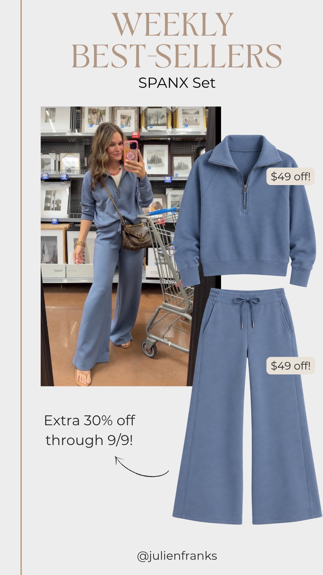 Spanx has a huge sale! On sale plus extra 30% off. True sizing and pants come in lengths

#LTKSaleAlert #LTKootd #LTKTravel