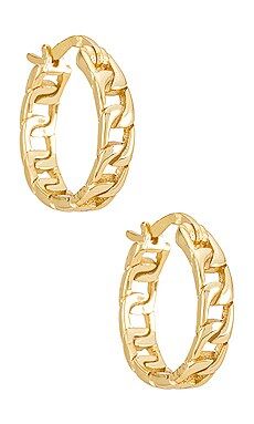 SHASHI Maui Hoop Earring in Gold from Revolve.com | Revolve Clothing (Global)