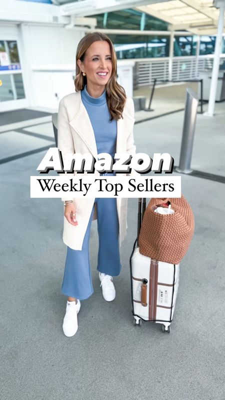 Amazon top sellers. Teacher outfits. Wide leg pants set. Wide leg pants. Business casual. Travel outfit. Vacation outfits. Resort wear. Pleated skirt. Work outfit. 

*Wearing smallest size in each and XS petite in wide leg pants and joggers but I can also get away with regular length. 

#LTKtravel #LTKworkwear #LTKfindsunder50