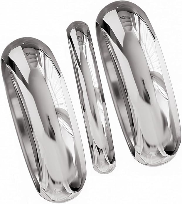 Chunky Gold Bangle Bracelets for Women Stack Trendy Silver Wide Wrist Statement Cuff Bracelet Arm... | Amazon (US)