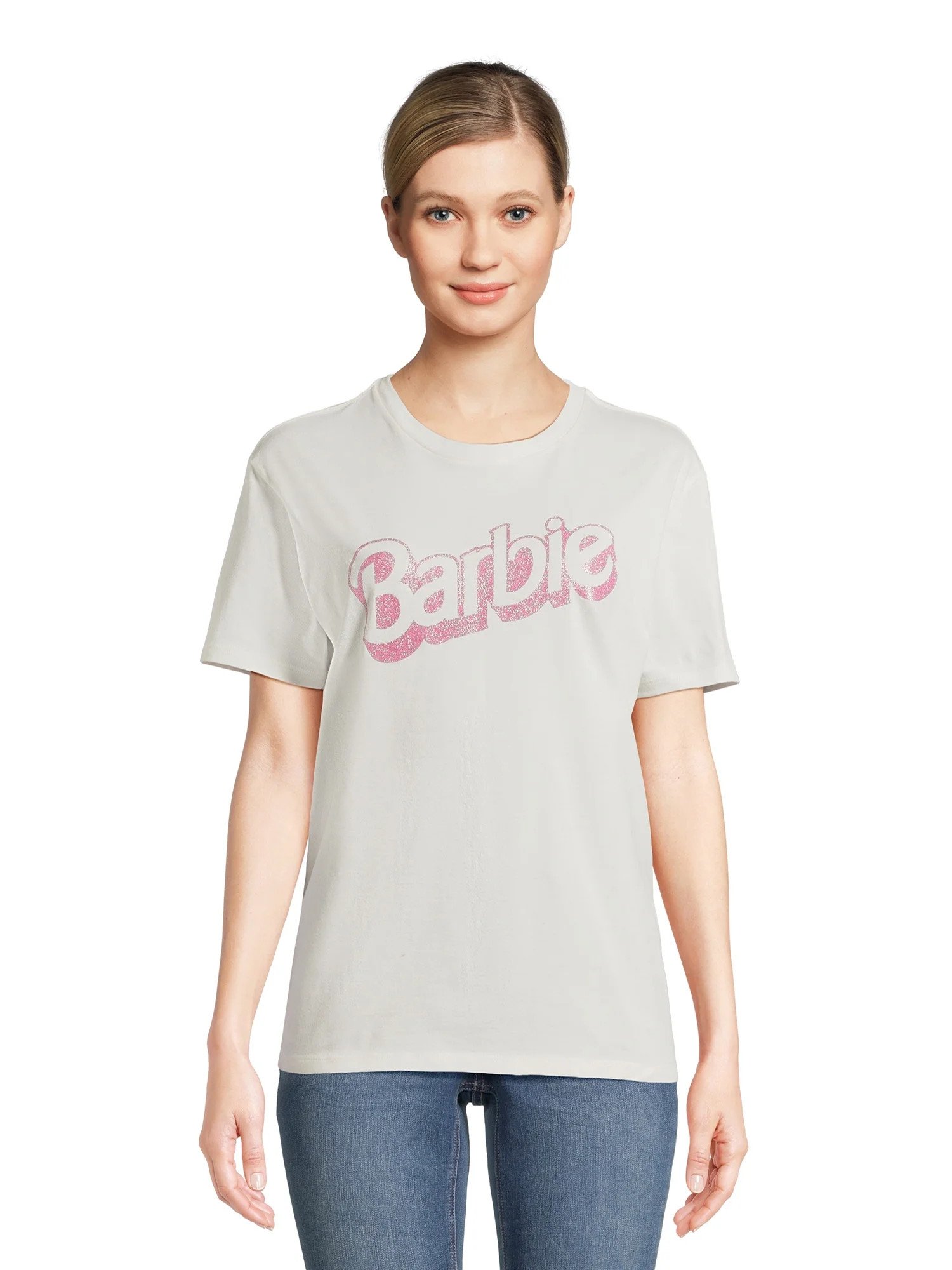 Barbie Women's Graphic T-Shirt - Walmart.com | Walmart (US)