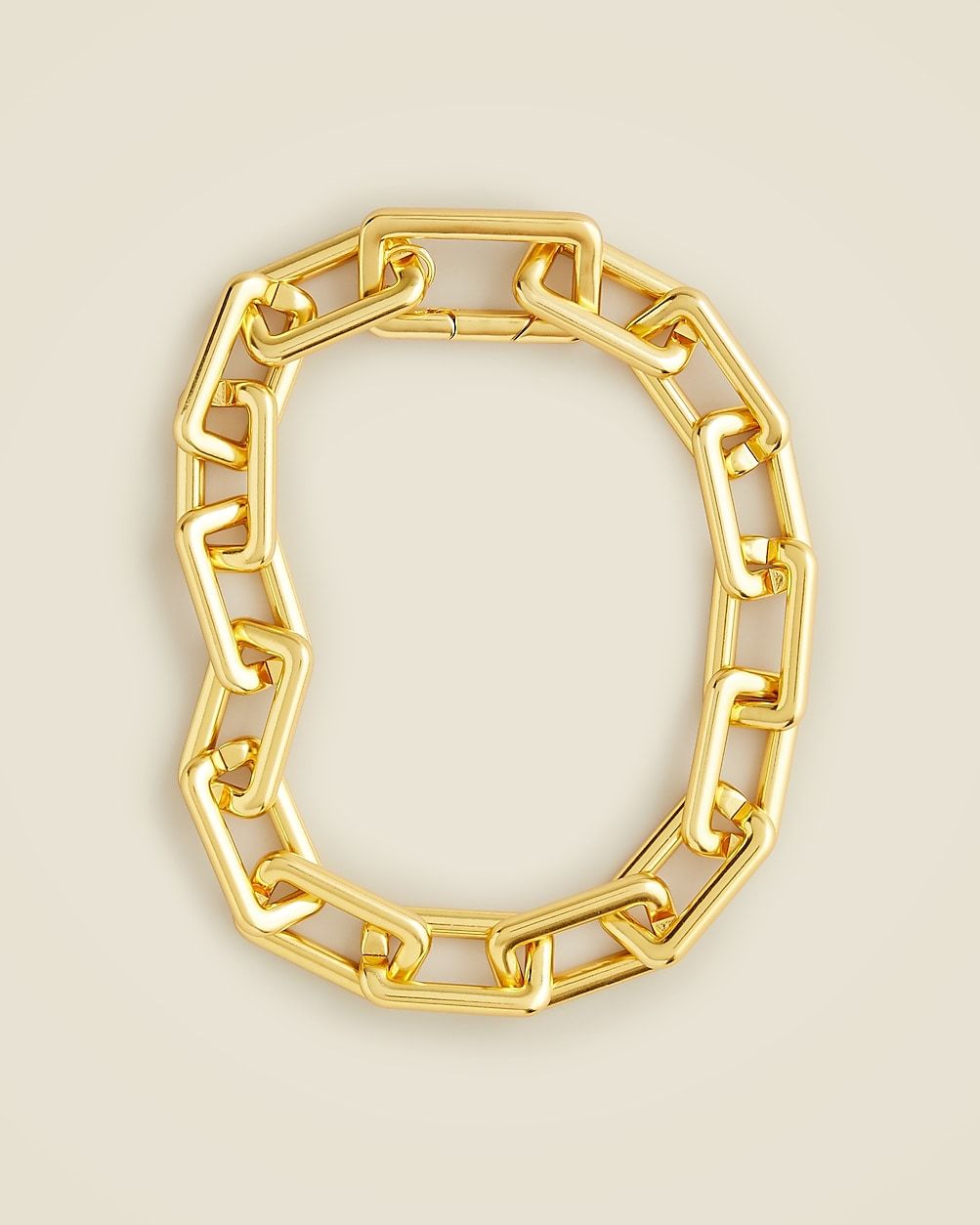 Oversized chainlink necklace | J. Crew US