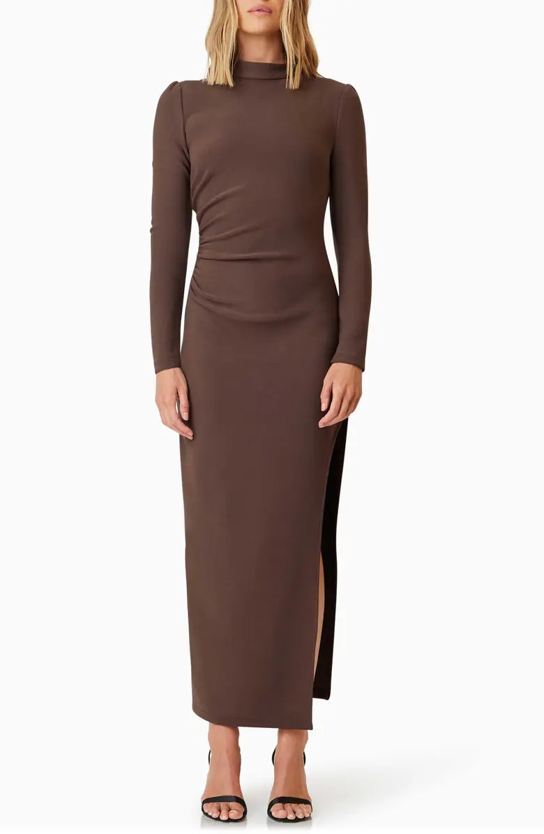 Elliatt Nola Long Sleeve Stretch Crepe Dress | Nordstrom | Nordstrom