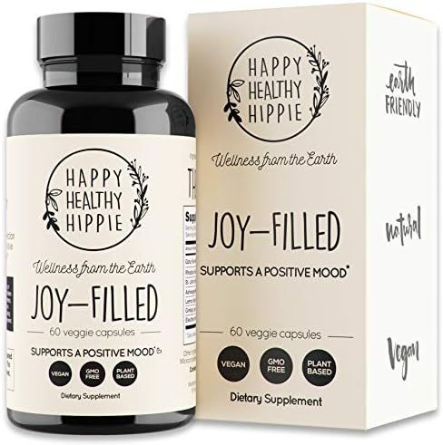 Joy-Filled Natural Stress Relief Supplement Support for Calm Relaxation - Ashwagandha Pills for Men  | Amazon (US)