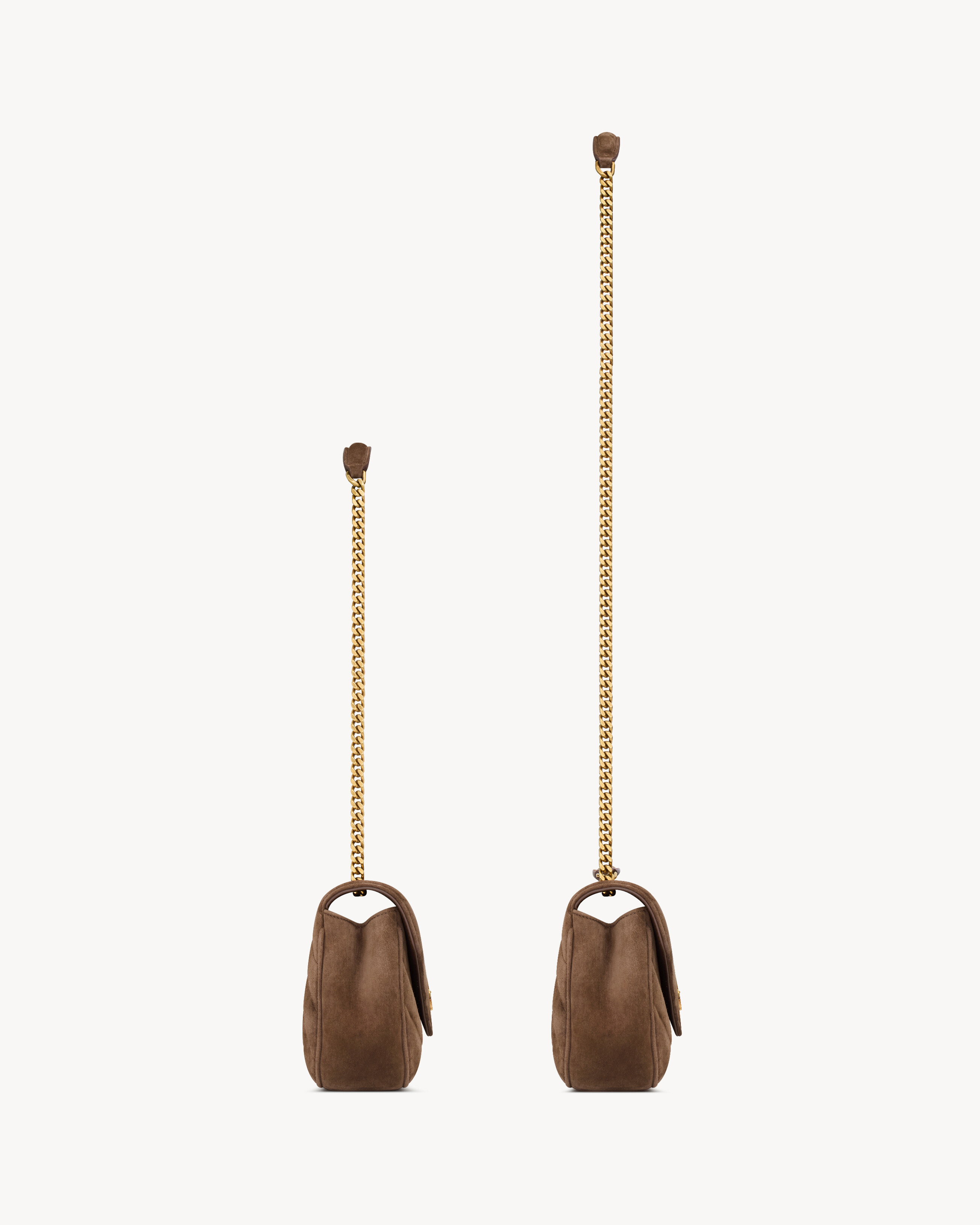 LOULOU small in MATELASSÉ suede | Saint Laurent Inc. (Global)