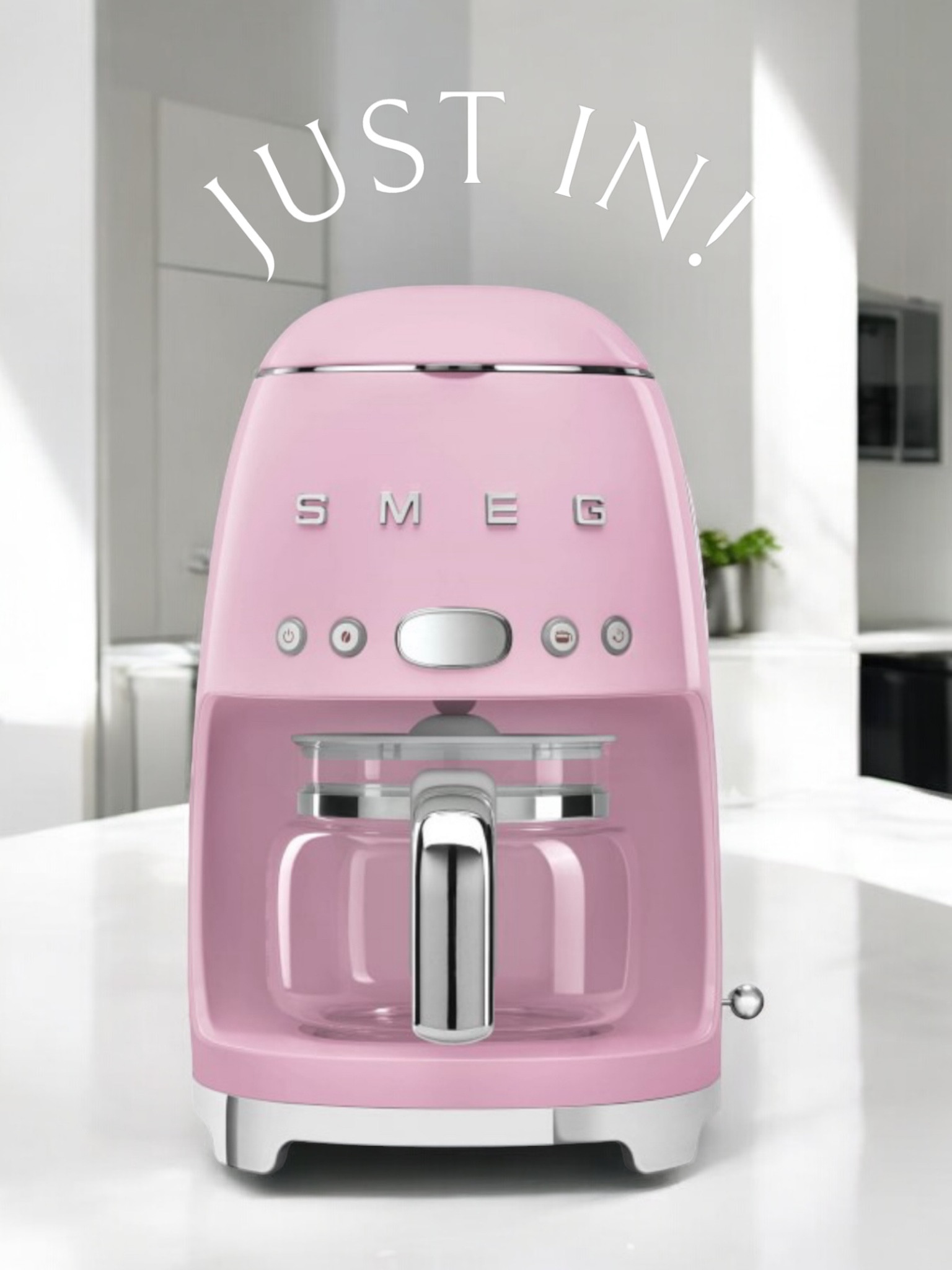 Pink retro coffee pot by Smeg 
#SmallAppliances #Coffee #Pink

#LTKSaleAlert #LTKHome