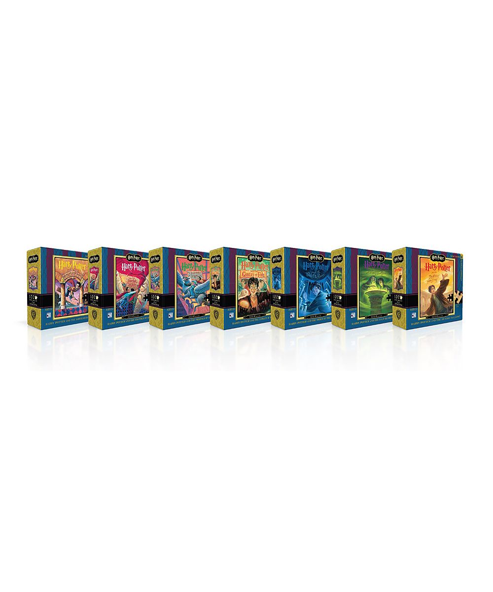 New York Puzzle Company Puzzles - Harry Potter Book Cover Mini Puzzle Collector's Set | Zulily