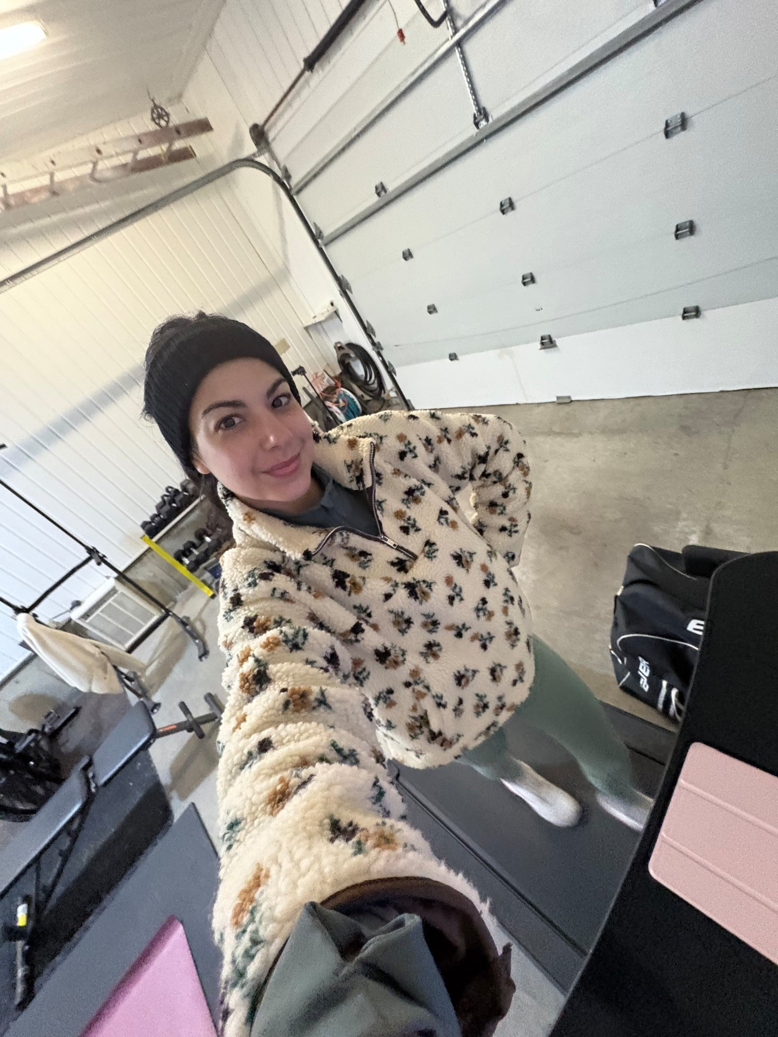 Cozy for the garage workout this morning!

Set is Gymshark (old linking similar options!) 
Long sleeve is Amazon
Pullover is SHEIN
Sneakers are Nike 

#LTKfitness #LTKwinter #LTKcanada