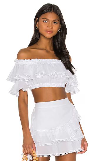 Cata Top in White | Revolve Clothing (Global)